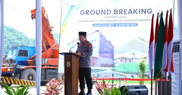 Hadiri Ground Breaking RS Muhammadiyah