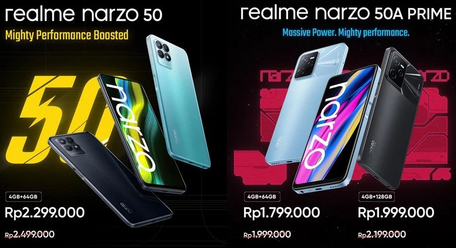 realme narzo 50 & narzo 50A Prime, Smartphone Untuk Gaming-3