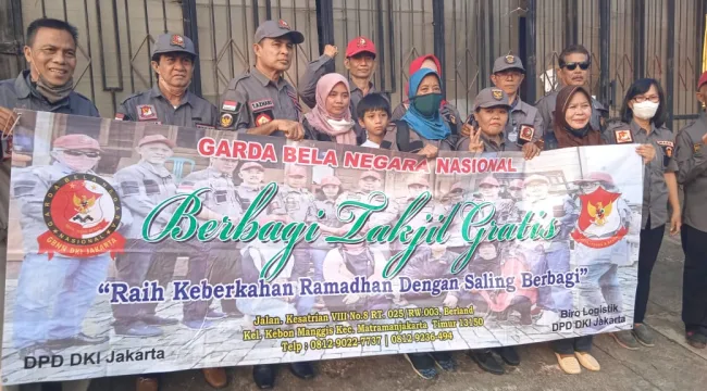 GBNN DPD DKI Jakarta Bagikan Takjil Gratis