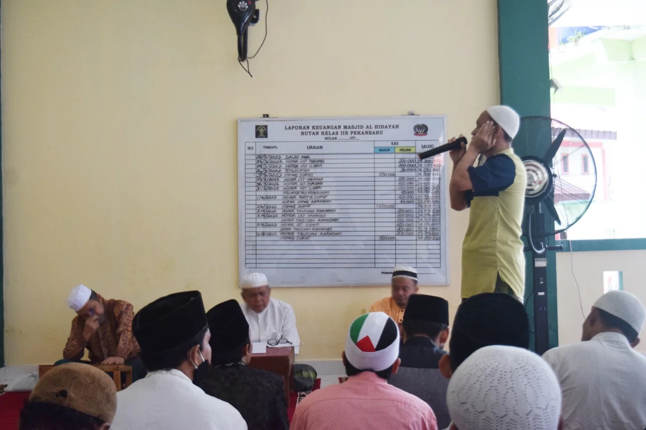 Rutan Pekanbaru Gelar Lomba Adzan Antar Warga Binaan Selama Ramadhan