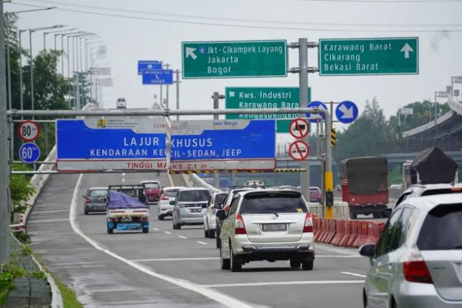 
					Rekayasa Jalan Tol Saat Arus Mudik dan Balik