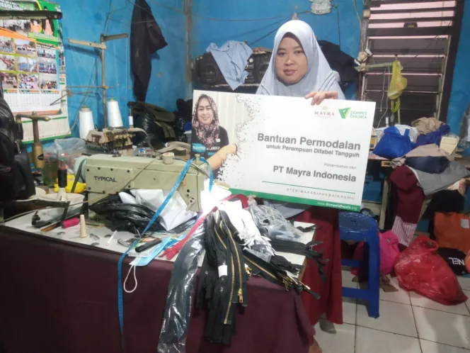 
					PT Mayra Indonesia Gandeng Dompet Dhuafa Bantu Usaha Perempuan Difabel Tangguh