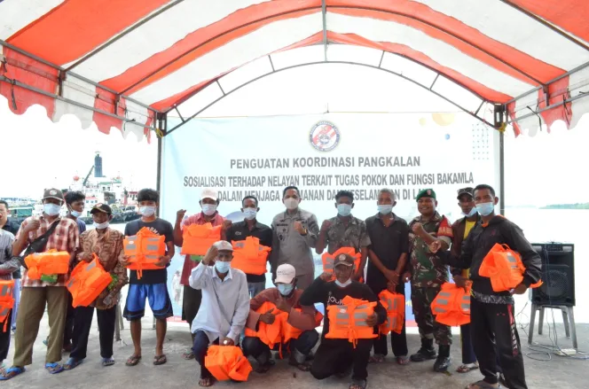 
					Jabarkan Tupoksi, Pangkalan Bakamla Batam Sinergis Nelayan Sekitar