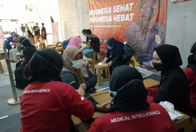 
					Putus Mata Rantai Covid-19, BIN Kembali Helat Vaksinasi Massal di CCM