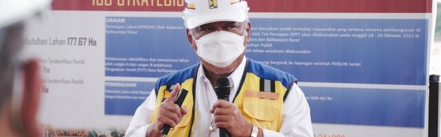 Menteri Basuki Tinjau Pembangunan Kawasan