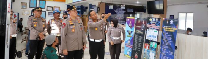 Sidak Satpas SIM Polresta