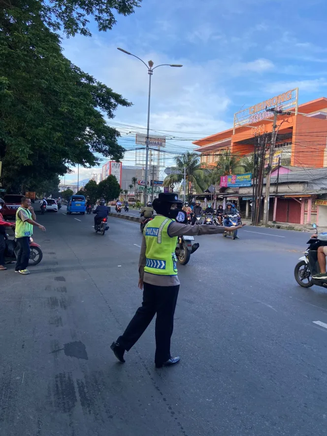 
					Jajaran Polres Bogor Gelar Gatur Diwilayah Titik Kemacatan di Bogor