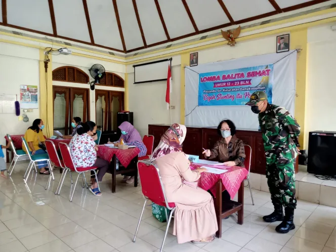 
					Peran Serta Babinsa Danukusuman Dalam Lomba Balita Sehat Posyandu