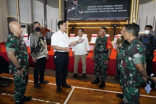 
					Menko Marves Tinjau Gladi Tactical Floor Game Pam VVIP G20 di Bali