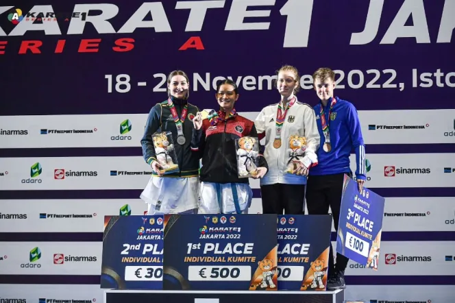 
					Kejuaraan Internasional Karate WKF, Karateka INKAI Dominasi Perolehan Medali
