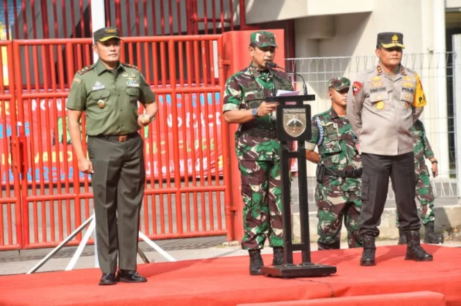 
					Pangkogabwilhan II Pimpin Apel Pengamanan VVIP