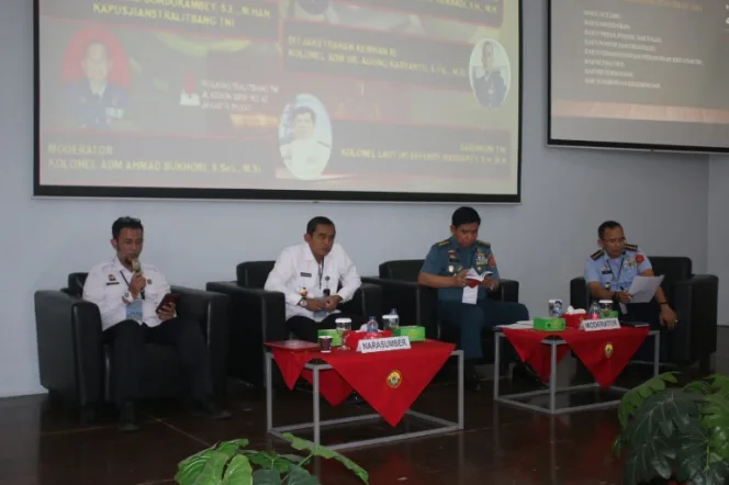 
					Revisi UU RI Nomor 34 Tahun 2004, Kapusjianstralitbang TNI Buka FGD