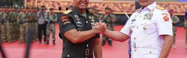 Jabatan Panglima TNI Diserahterimakan