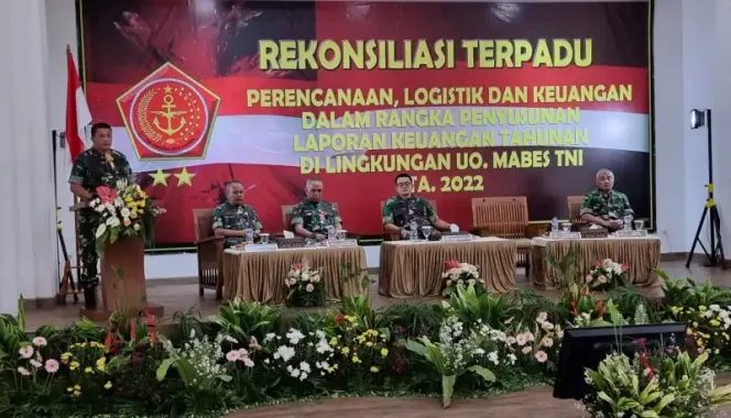 
					Rapat Rekonsiliasi Terpadu Bidang Perencanaan, Logistik dan Keuangan TNI