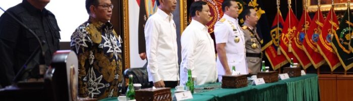 Panglima TNI Hadiri Rapim Kemhan