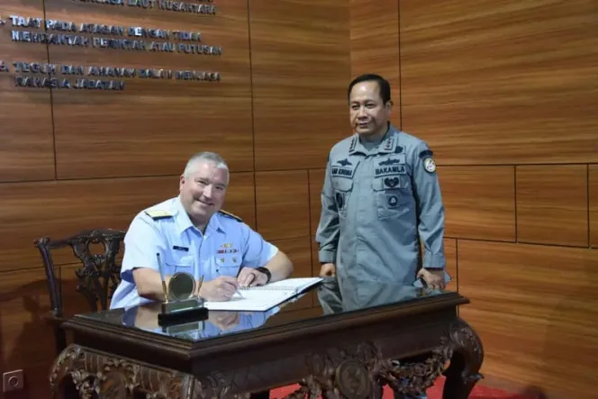 
					Bakamla RI Terima Kunjungan USCG, Bahas Beberapa Poin