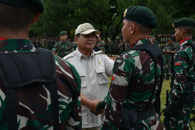 
					Menhan RI Prabowo Berpesan Soal Keberanian dan Kewaspadaan
