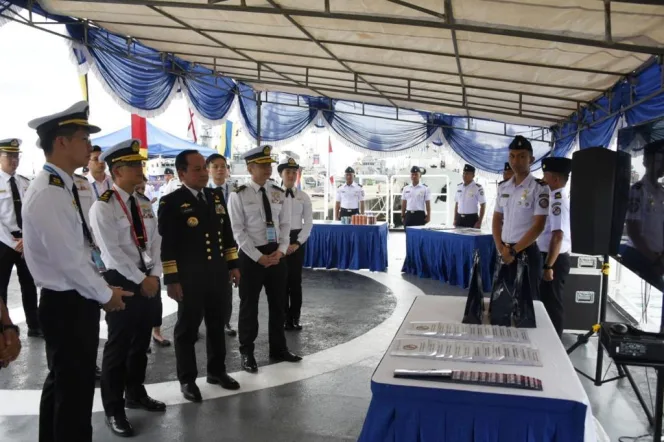 
					KN Pulau Nipah Satu-Satunya kapal Coast Guard yang Ikuti IMDEX Asia 2023