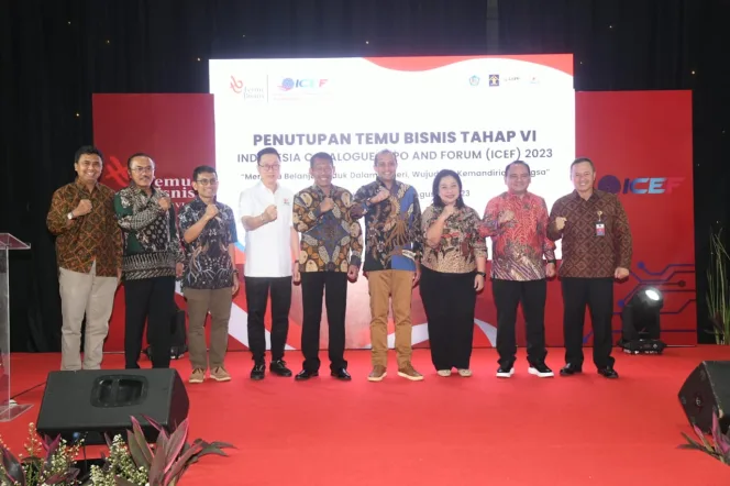 
					Tutup Temu Bisnis Tahap VI, Wamenkumham: Belanja Produk Dalam Negeri Harus Terus Digelorakan
