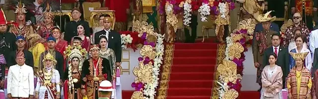 Peringatan HUT RI Ke-78 di Istana