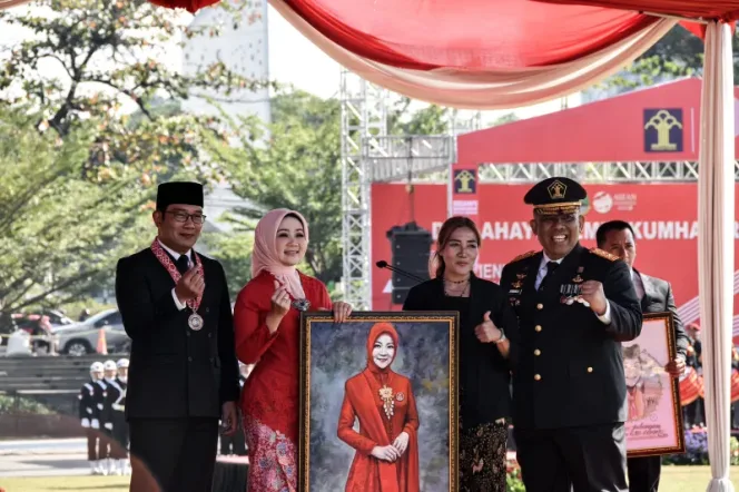 
					Puncak Upacara Peringatan Hari Dharma Karya Dhika Ke-78 2023