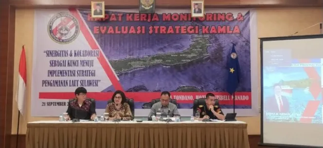 
					Bakamla Rakernis Monitoring dan Evaluasi Strategi Keamanan Laut