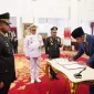 Pelantikan Jenderal TNI Agus Subiyanto Sebagai KASAD