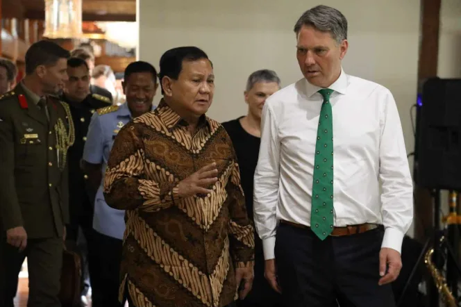 
					Menhan Australia Bertemu Menhan RI di Hambalang