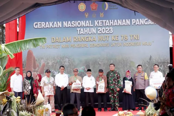 
					TNI Gelar Gerakan Nasional Ketahanan Pangan di 385 Titik