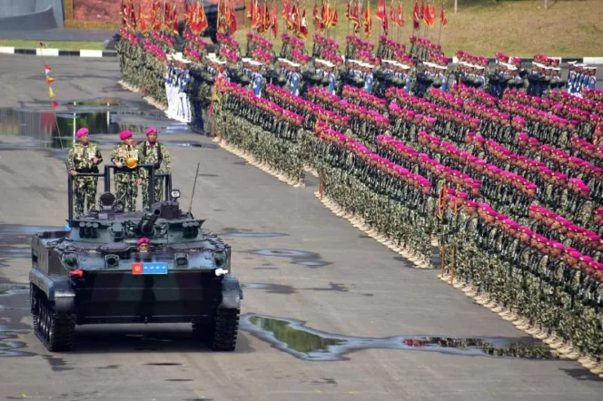 
					HUT ke-78 Korps Marinir TNI AL di Cilandak