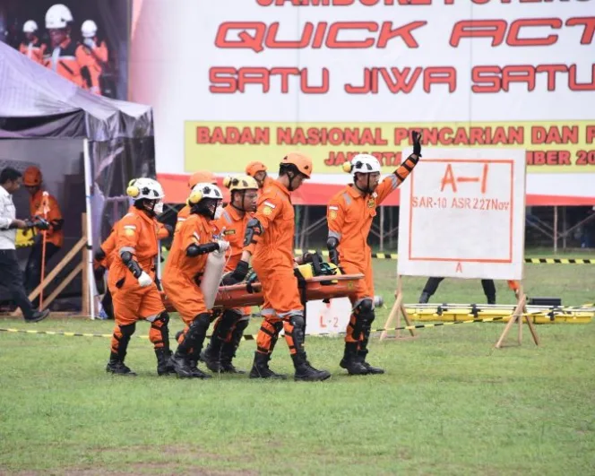 
					Upacara Pembukaan Jambore Nasional  SAR