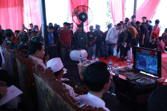 
					Menhan RI Resmikan 15 Titik Sumur Bor Bantuan Kemhan-Unhan