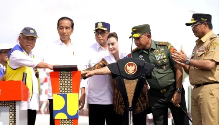 Tiga Jembatan di Jawa Tengah Resmi Dibuka Presiden