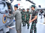 Asops Panglima TNI Cek Kesiapan Bantuan Kemanusiaan Ke Palestina 