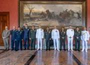 Panglima TNI Kunjungi Kepala Staf Pertahanan Italia