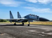 Satu Penerbang Tempur  Sukhoi SU-30 MK2 Skadron Udara 11 Lanud Sultan Hasanuddin Sukses Laksanakan Terbang Solo