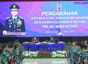 Kasau Berikan Pengarahan Kepada  Prajurit TNI AU Wilayah Makassar