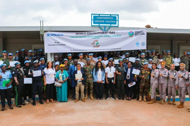 
					Satgas Kizi TNI Konga XXXVII-J Minusca CAR Peroleh Penghargaan Dari UN