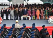 Panglima TNI Hadiri HUT ke-78 Bhayangkara di Monas