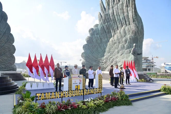 
					Panglima TNI Dampingi Presiden RI Groundbreaking dan Resmikan Infrastruktur di IKN