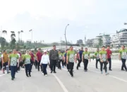 Panglima TNI Dampingi Presiden RI Hadiri Nusantara TNI Fun Run