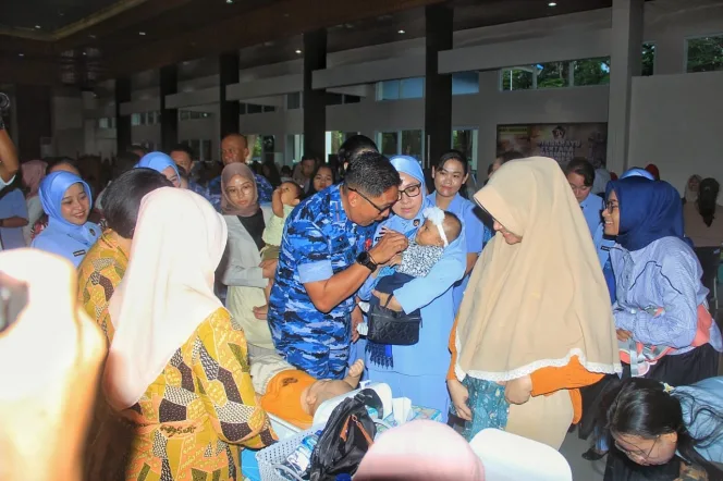 
					Tekan Angka Stunting, Lanud Sultan Hasanuddin Gelar Gebyar Gizi Sehat