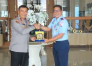 Danlanud Sultan Hasanuddin Terima Kunjungan Kerja Kapolda Sulsel 