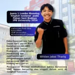 Wildan Jabal Thariq, Juara Lomba Monolog Pekan Seni Budaya IPB wildan jabal thariq ipb