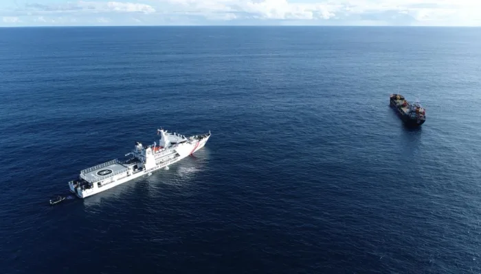 Bakamla RI Berhasil Bantu MV Lena Alami Kerusakan