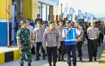 tinjau arus mudik nataru