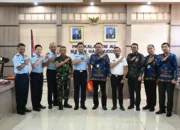 Danlanud Sultan Hasanuddin Terima Audiensi Kepala Perwakilan BKKBN Provinsi Sulsel