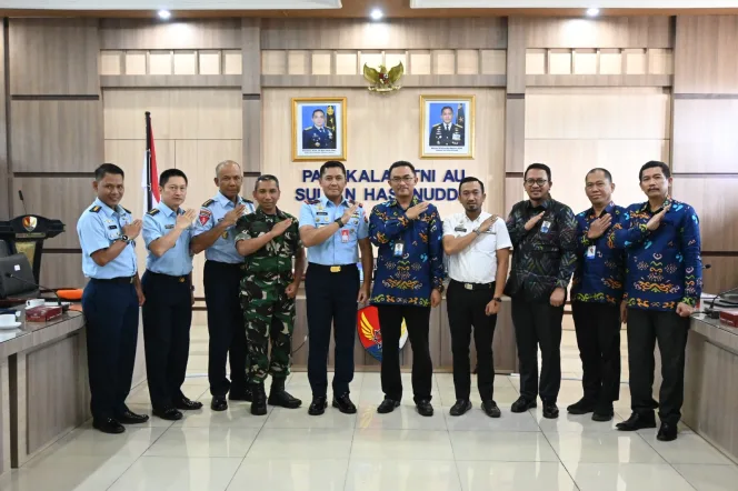 
					Danlanud Sultan Hasanuddin Terima Audiensi Kepala Perwakilan BKKBN Provinsi Sulsel