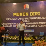 Danlanud Sultan Hasanuddin Pamitan Dengan Forkopimda Dan Otoritas Bandara