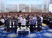 Presiden RI Hadiri Rapim TNI-Polri 2025 Didampingi Oleh Panglima TNI dan Kapolri